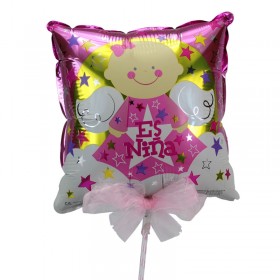 Globos Es una Niña Nacimiento