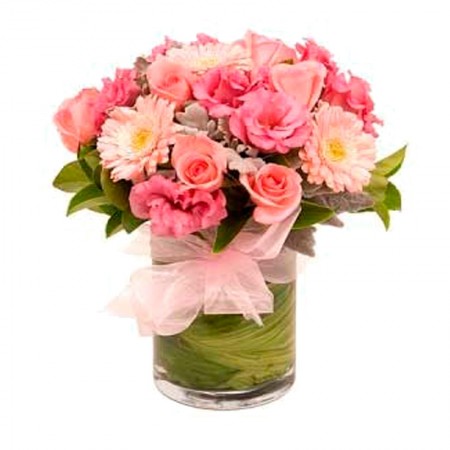 Florero Tonos Rosados