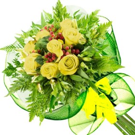 Ramo 8 Rosas Amarillas