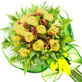 Ramo 14 Rosas Amarillas