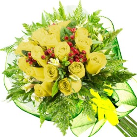 Ramo 20 Rosas Amarillas