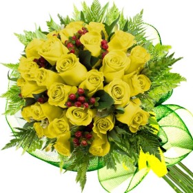 Ramo 24 Rosas Amarillas