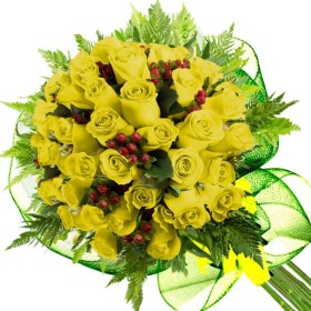 Ramo 26 rosas Amarillas