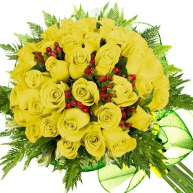 Ramo 34 Rosas Amarillas