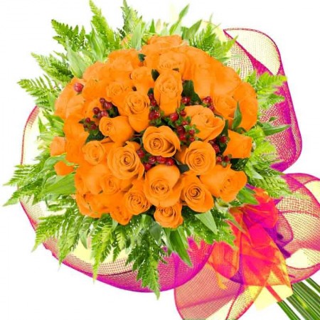 Ramo 36 Rosas Damasco