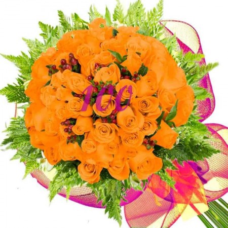 Ramo 100 Rosas Damasco